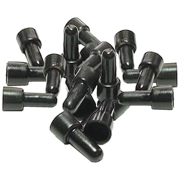 Nippon Black Crimp Caps 14-22 Gauge Long Barrel, 100PK CC2214B - main